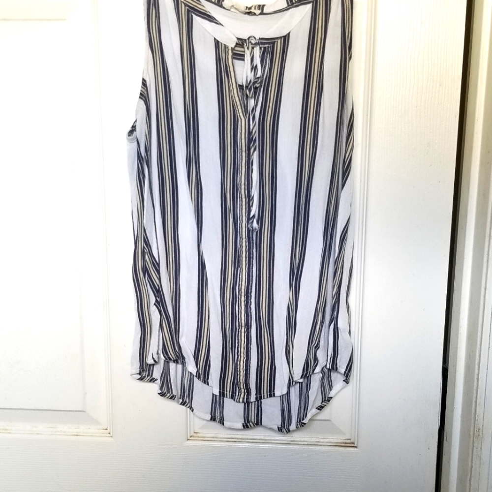 White tan blue green